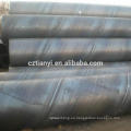 China fábrica directa de alta calidad negro erw tubo de acero
